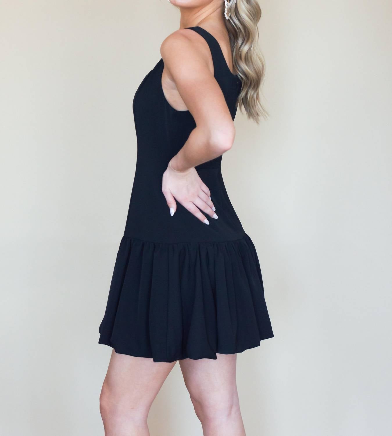 Tcec - Little Bubbly Noir Dress