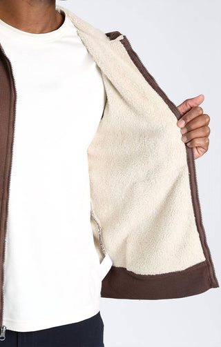 Jachs New York - Sherpa Lined Waffle Hoodie