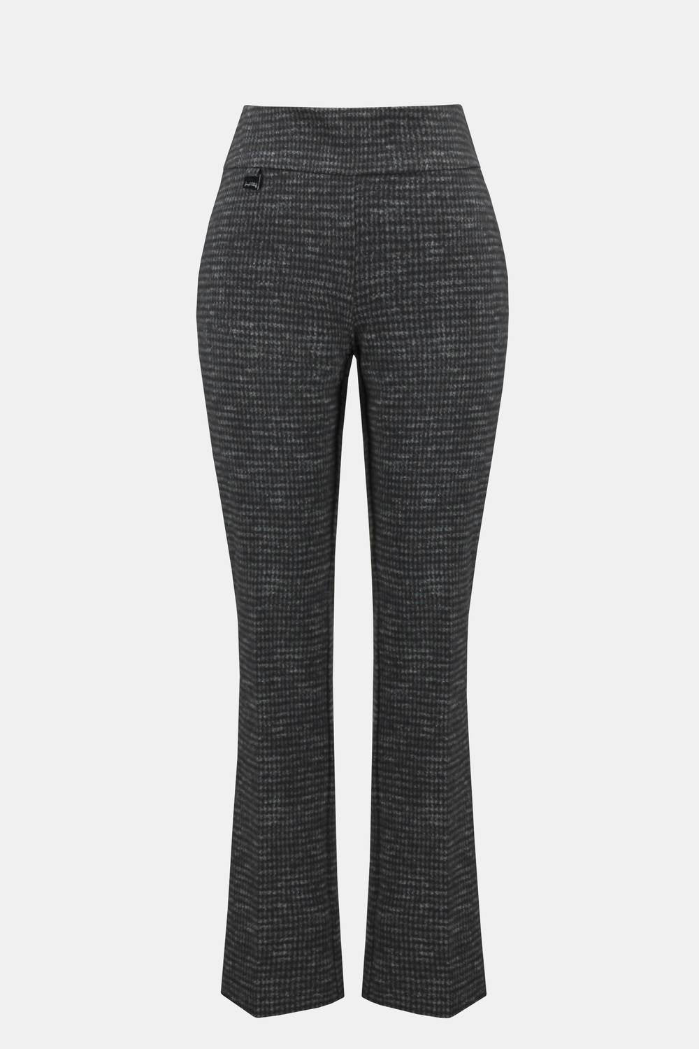 Joseph Ribkoff - Heavy Knit Houndstooth Print Pull On Pant
