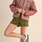 &Merci - Women's Print Quilted Jacket