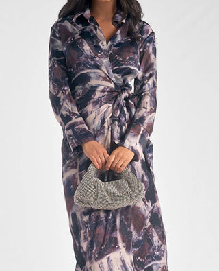 Elan - LONG SLEEVE WRAP DRESS