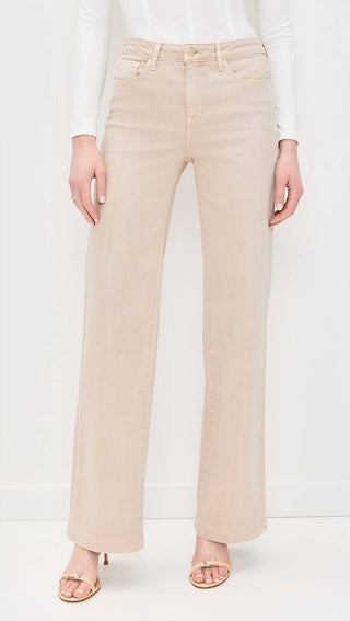 L'Agence - Clayton High Rise Wide Leg Jeans
