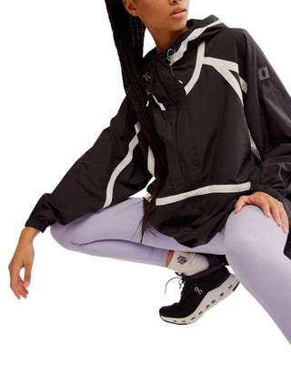 Free People - Cares Like The Wind Logo Jacket