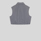 Frame - Collared Cropped Top