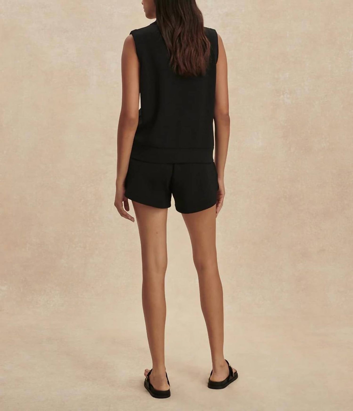 Varley - Beau Sleeveless Half Zip Sweat tOP