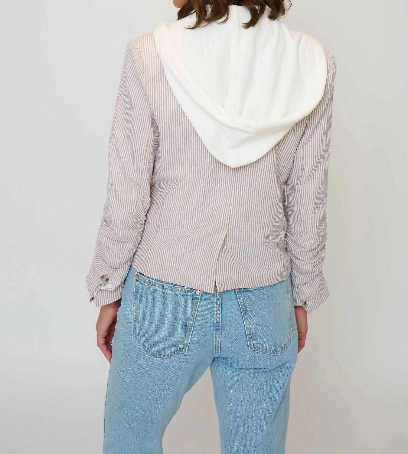 Central Park West - Alina Khaki Blazer with Insert