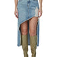 Hidden - Jagger Distressed Maxi Skirt