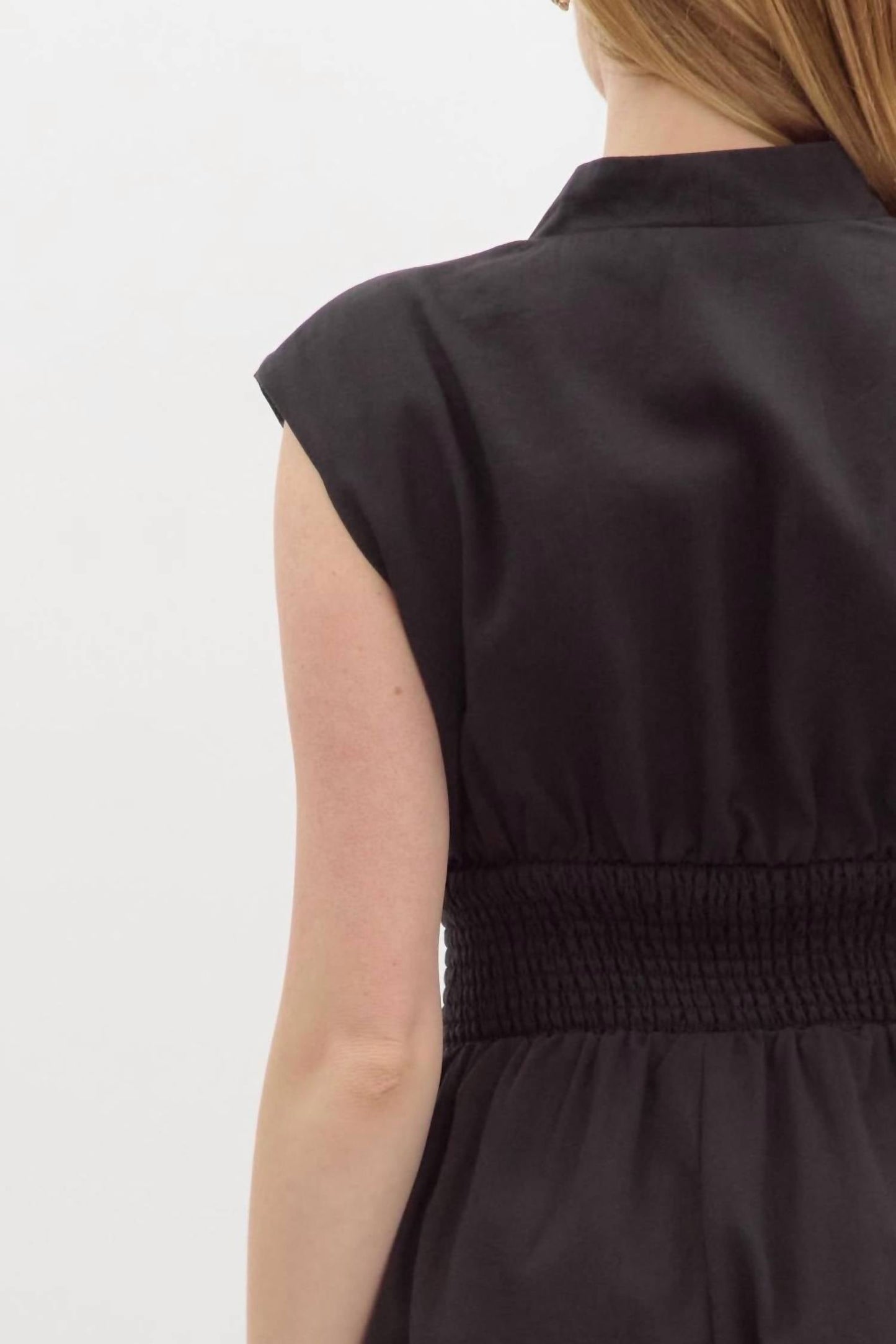 Entro - Sleeveless Zip Front Jumpsuit
