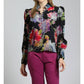Apny - Painted Blooms Blouse