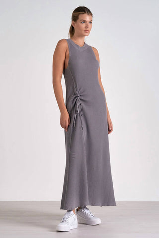 Elan - Maxi Sleeveless Cinched Waist Dress