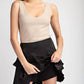 Ee:Some - Ruffle Mini Skirt