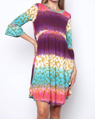 Collective Rack - Ombre Leopard Dress