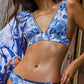 Agua Bendita - Laurie Azure Bikini Top