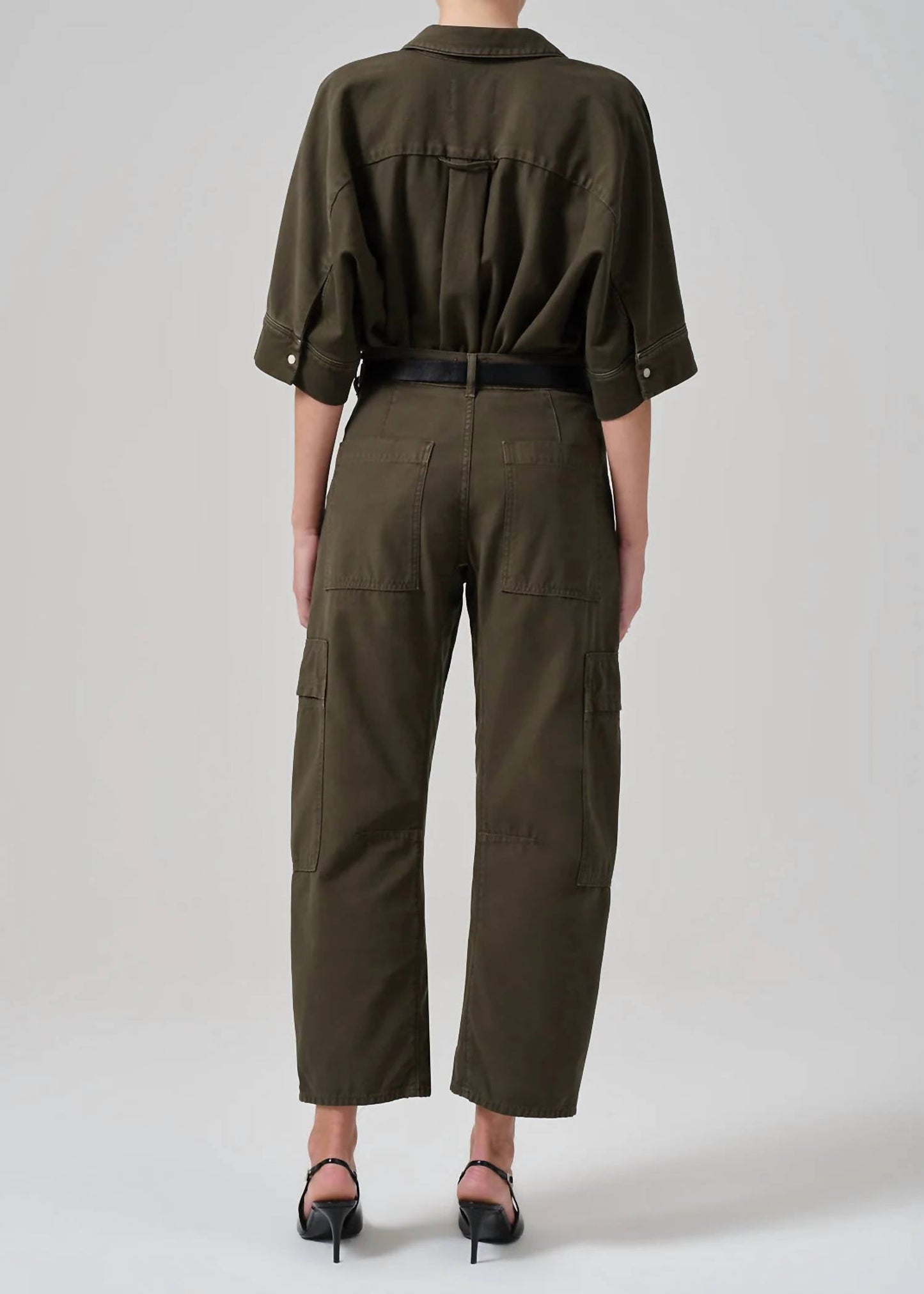 Citizens Of Humanity - Marcelle Low Slung Easy Cargo Sateen