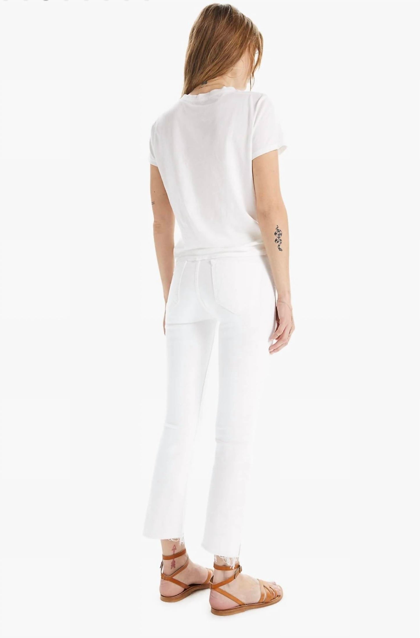 Mother - Insider Crop Step Fray Jeans