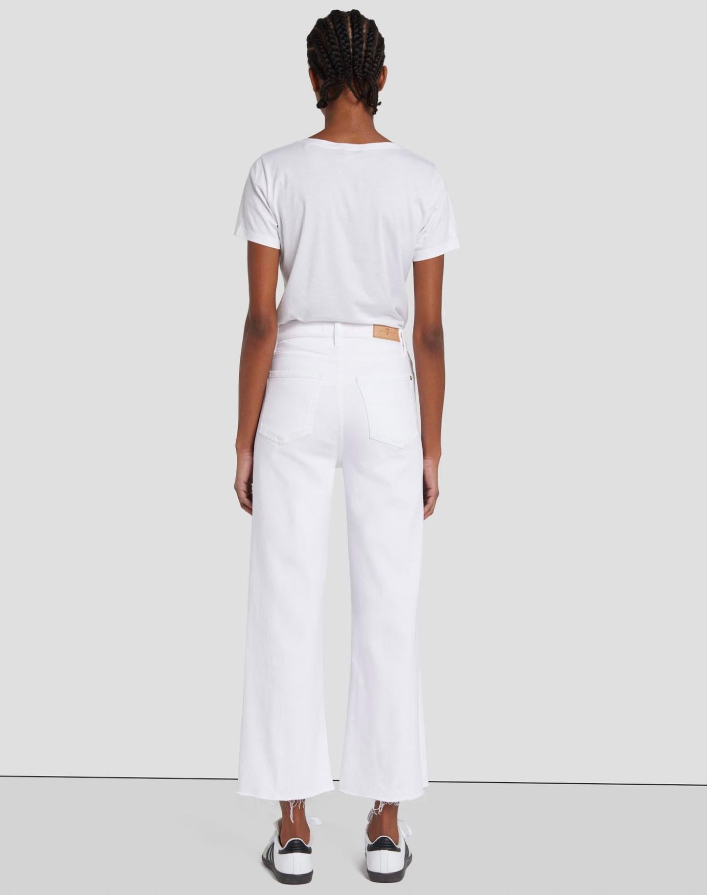 7 For All Mankind - High Rise Cropped Jo Jeans