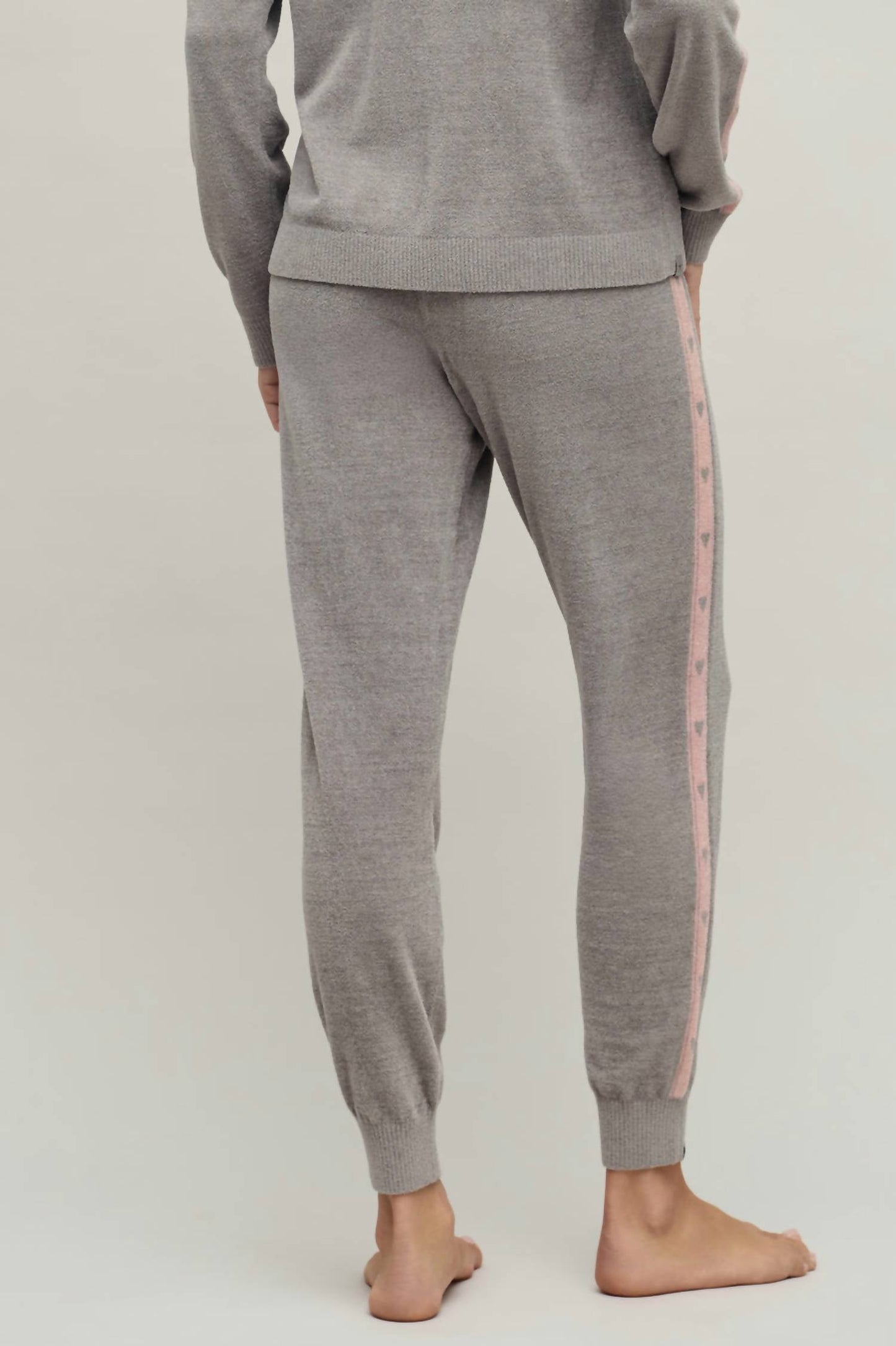 Barefoot Dreams - Cozychic Ultra Lite Heart Stripe Jogger