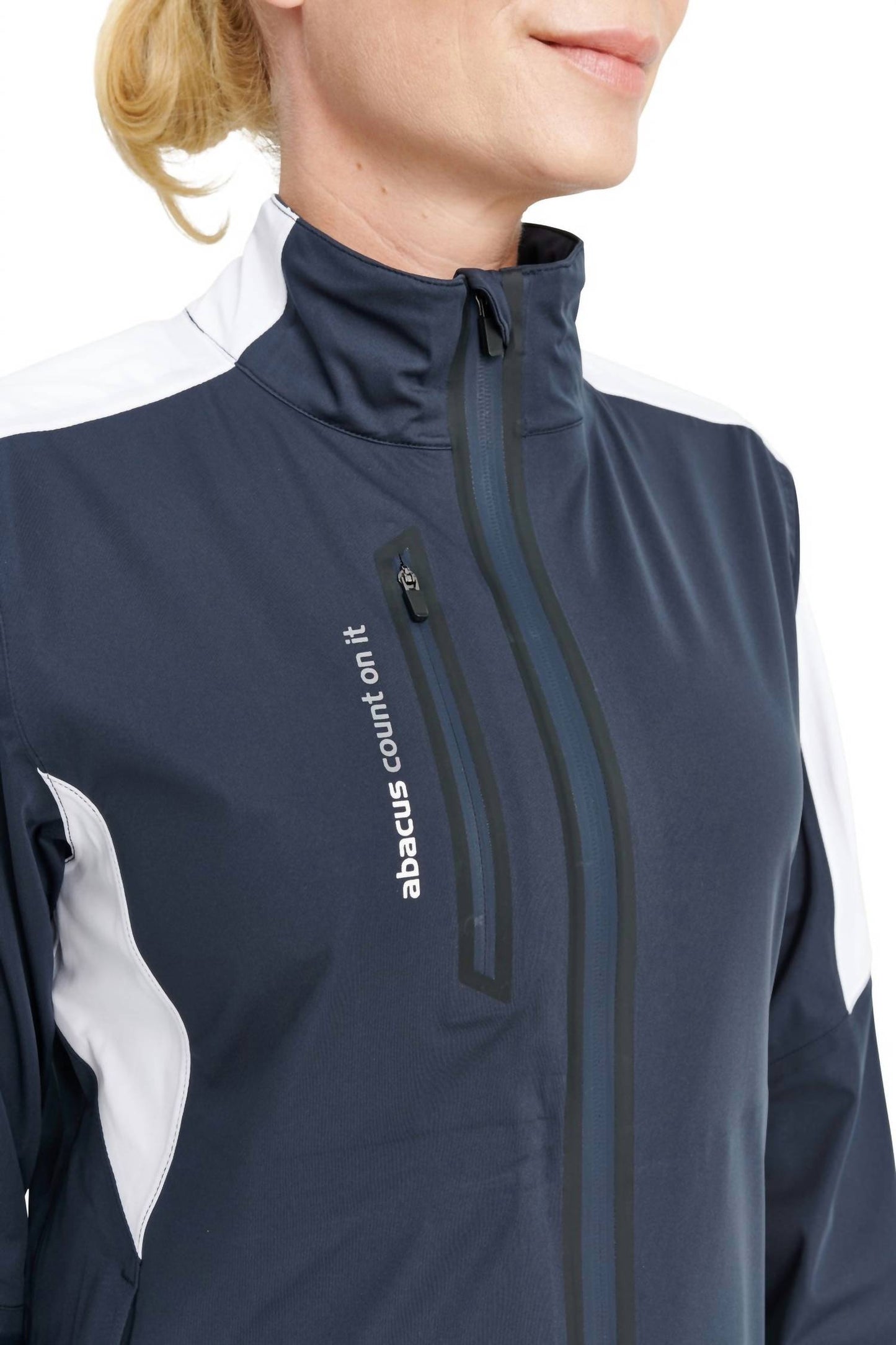 Abacus Sportswear Us - Bounce Rain Mock Neck Jacket