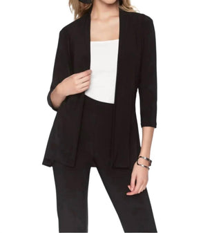 Frank Lyman - Throwover Knit Three Quarter Sleeve Jacket