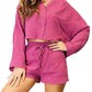 Basic Bae - Chic Two-Piece Button-Up Set