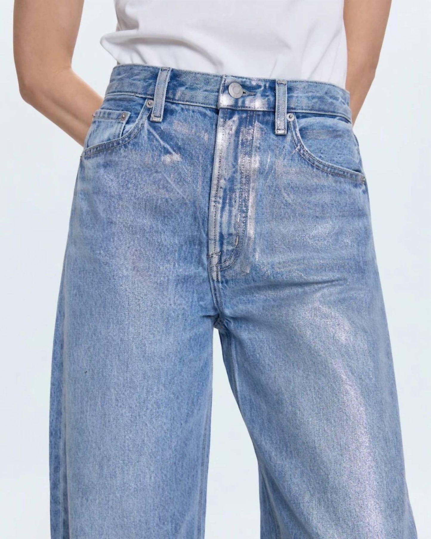 Pistola - Wes High Rise Barrel Jeans