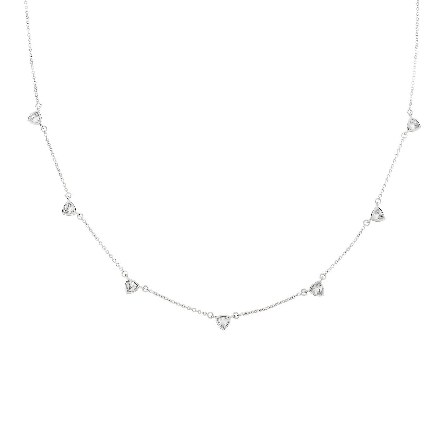 Brenda Grands - Women's Cz Drop Necklace