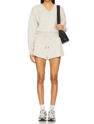 Free People - Intercept V-neck Romper