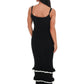 Klesis - Seaside Ruffle Knit Maxi Dress