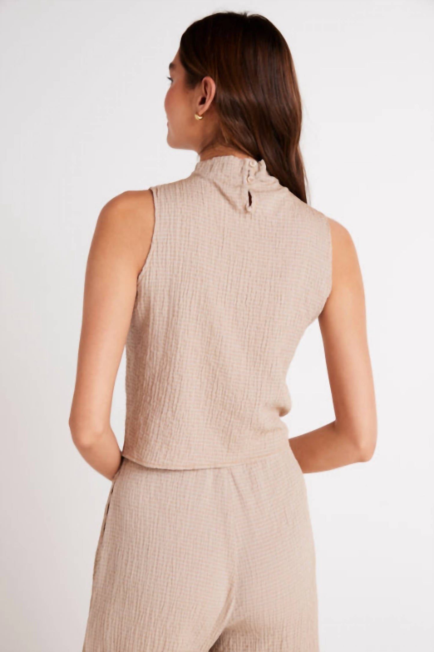 Bella Dahl - Mock Neck Top