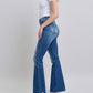 Judy Blue - High Waist Destroyed Flare Jeans