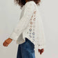 Free People - Mae Washed Eyelet Shirt