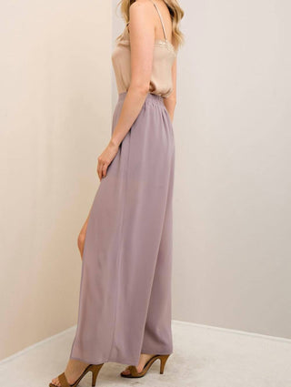 Entro - Solid Slit Maxi Short Pant