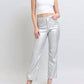 Judy Blue - Faux Leather Straight Pants