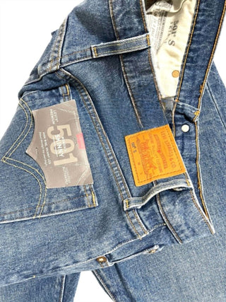 Levi'S - Women's 501 Taper Mid Rise Denim Ankle Jeans