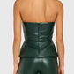Amanda Uprichard - Juno Leather Top