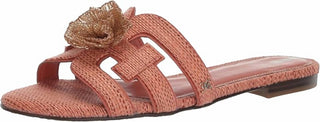 Sam Edelman - Women's Bay Slide Open-toe Slip-on Leather Fashion Flat Sandals