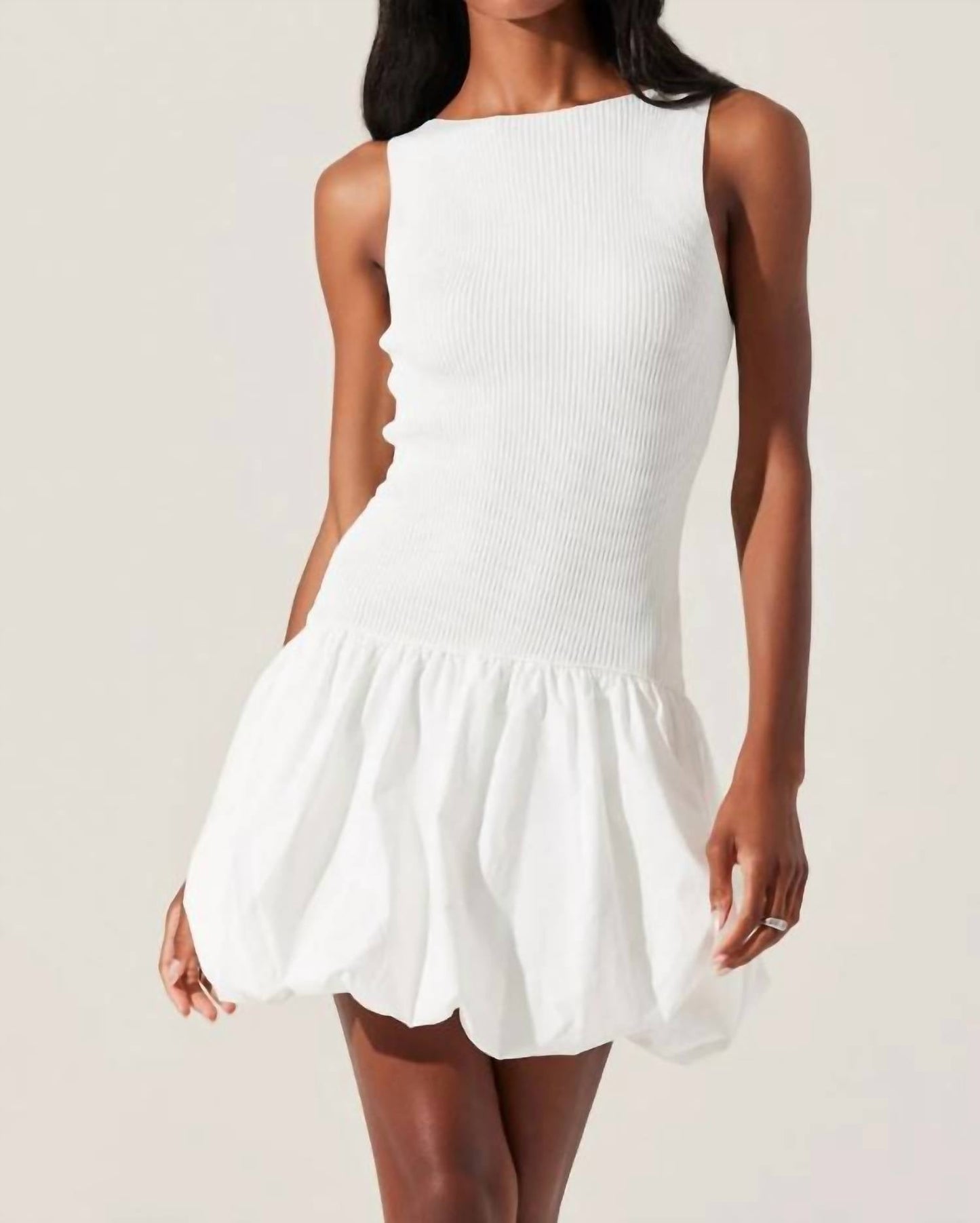 Astr - Nettie Bubble Hem Sweater Dress