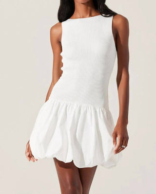 Astr - Nettie Bubble Hem Sweater Dress