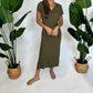 Bella Dahl - Knitted V-neck Maxi Dress
