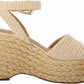 Sam Edelman - Women's April Ankle Strap Open Toe Fashion Wedge Heeled Sandals