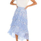 Allison New York - Ella Cascading Ruffles Midi Skirt