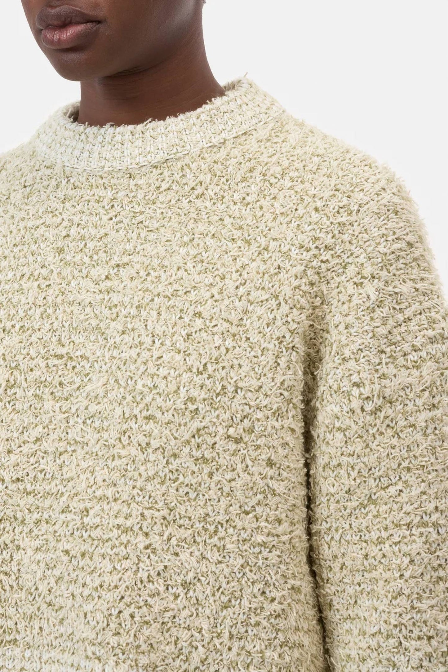 Closed - Neck Step Hem Jumper