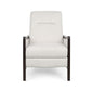 Drury Contemporary Fabric Upholstered Pushback Recliner