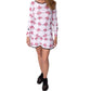 Love Love Tennis - Limited Long Sleeve Vee Monroe Dress