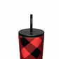 Corkcicle - Cold Cup Buffalo Plaid Tumbler - 24oz