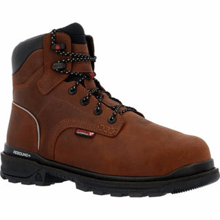 Rocky - Men's Met-guard Rams Horn Wp Crazy Horse 6" Work Boot