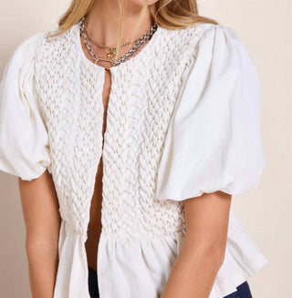 Scarlett Poppies - Corinne Smocked Top