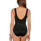 Miraclesuit - Between The Pleats DD-Cup Palma High Neck One Piece Swimsuit