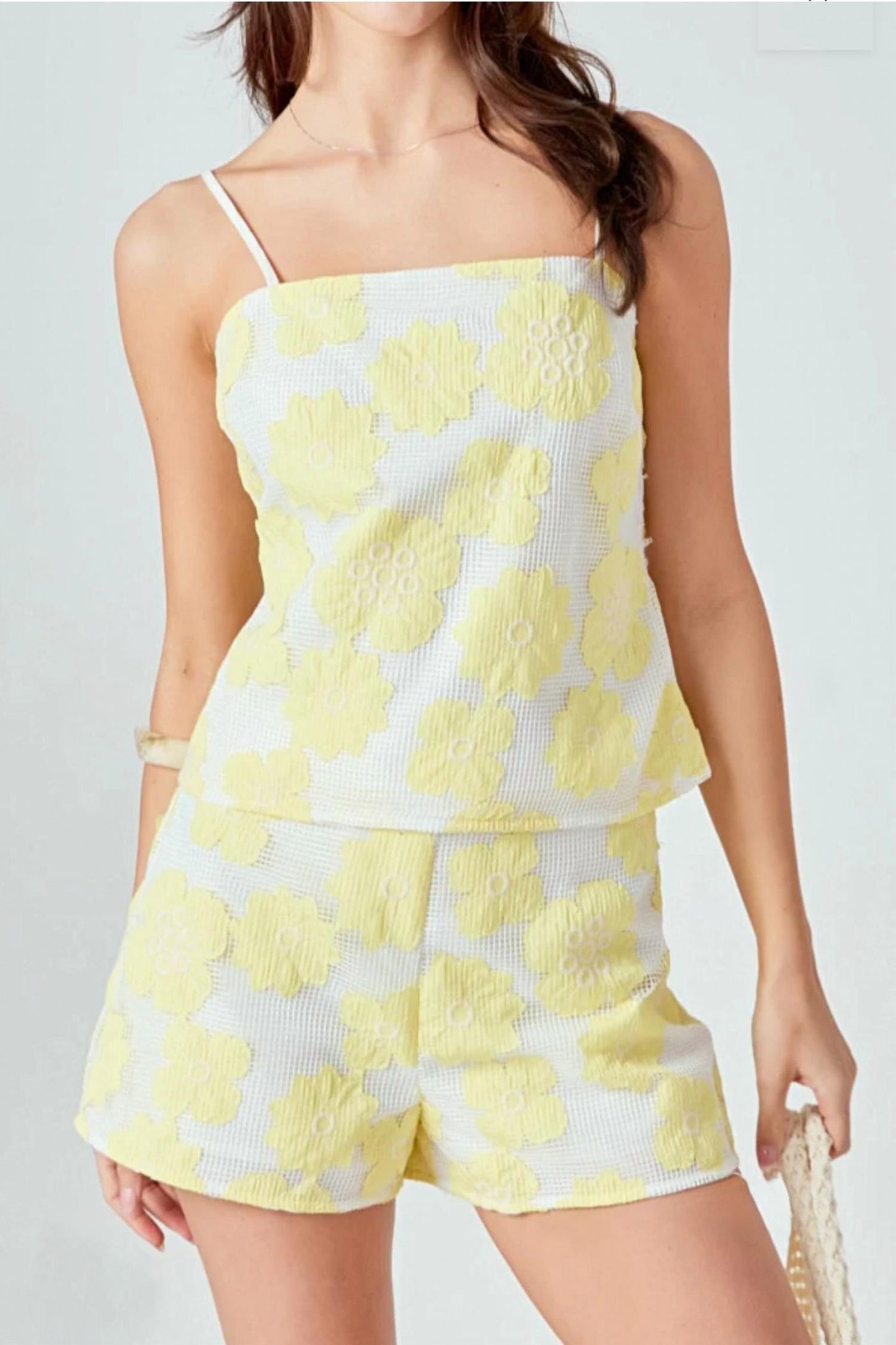Endless Rose - Floral Net Tank Top