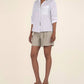 Kut From The Kloth - Catalina Linen Pleated Short